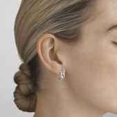 FUSION OPEN Earring White gold