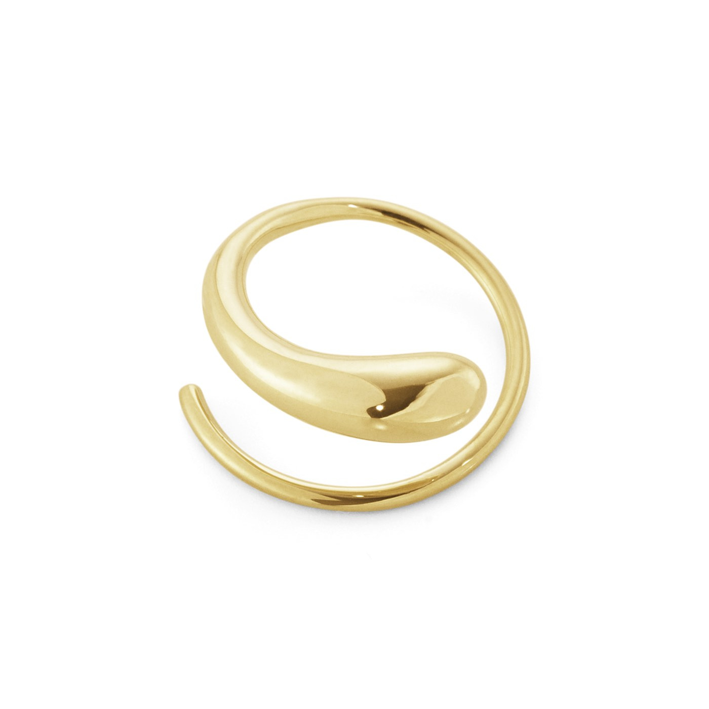 MERCY SWIRL Earring Gold