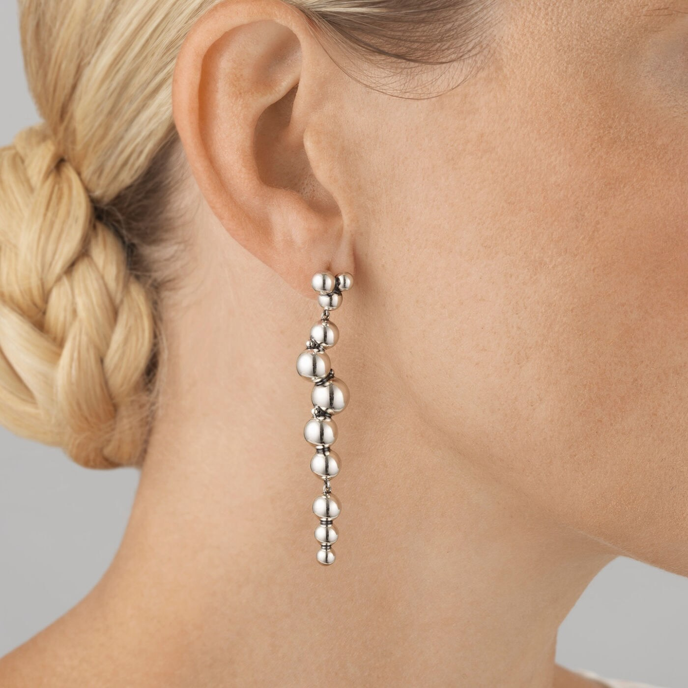 MOONLIGHT GRAPES Earring Silver