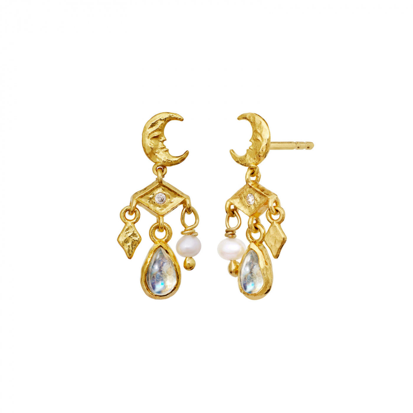 Colline Earrings Gold