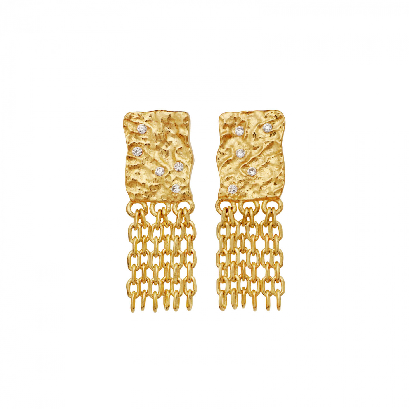 Pietra Earrings Gold