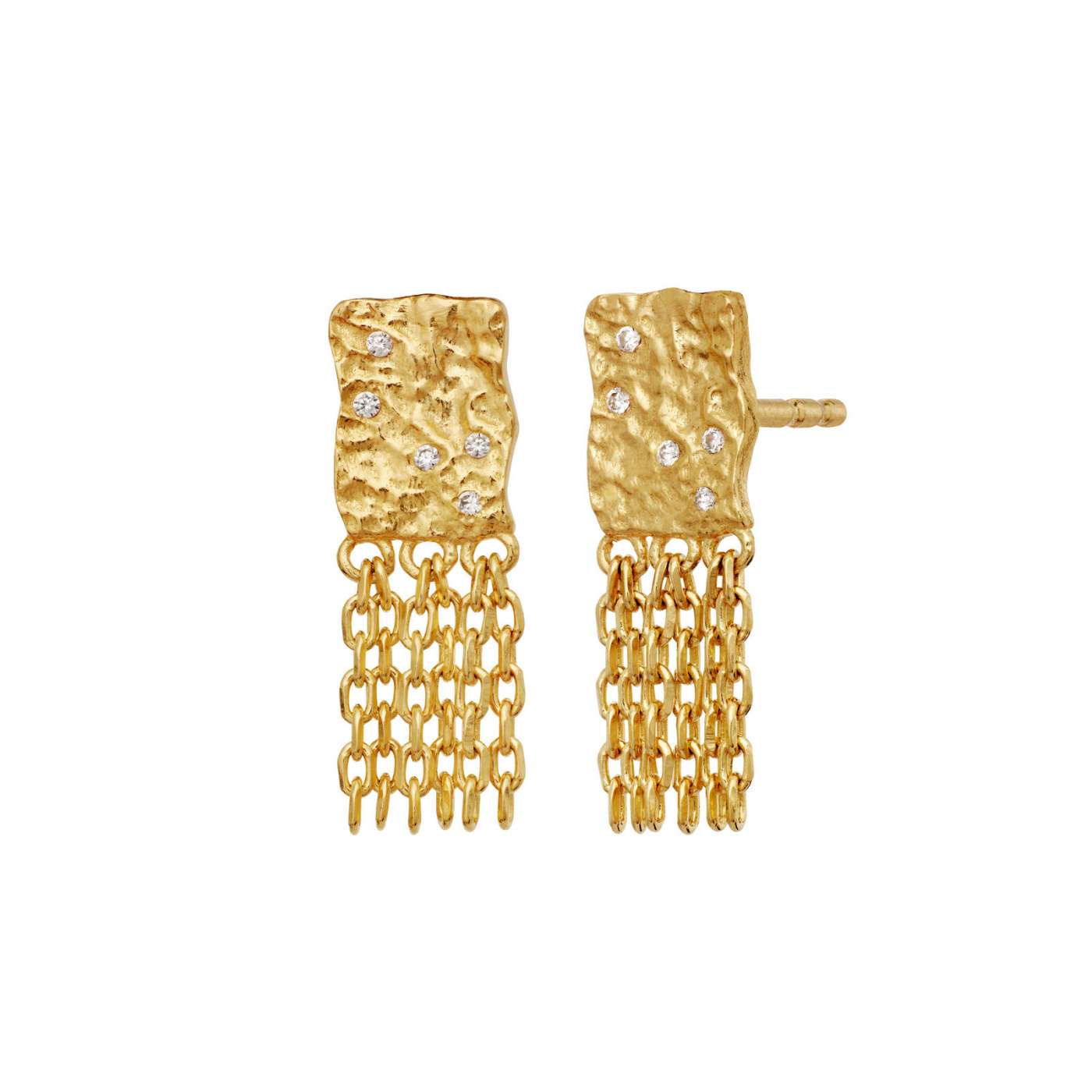 Pietra Earrings Gold