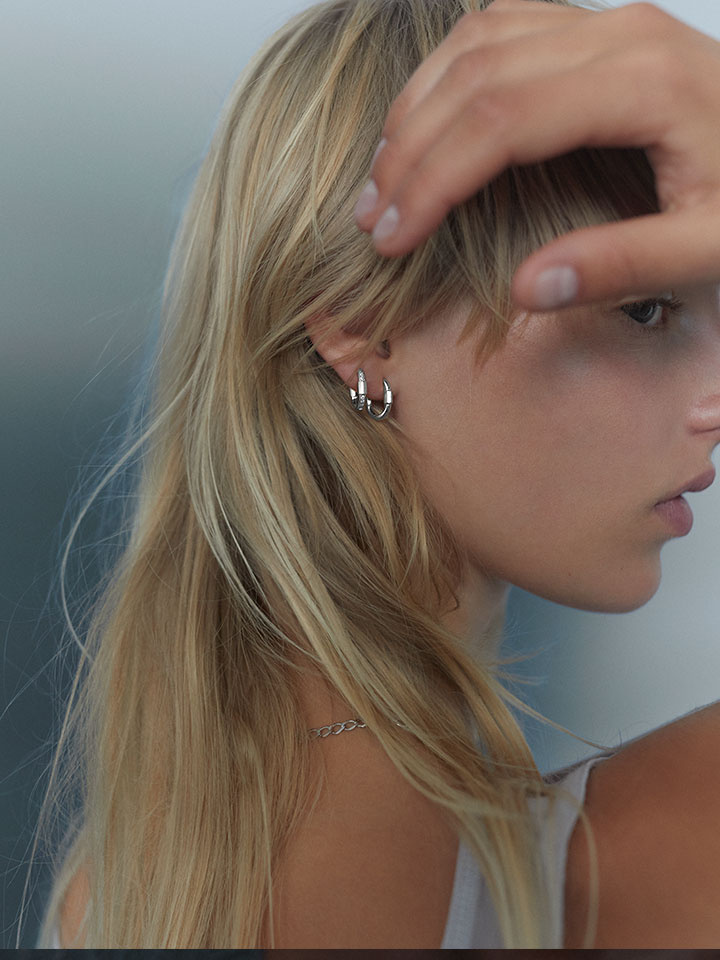 Palads Royal Earring Silver