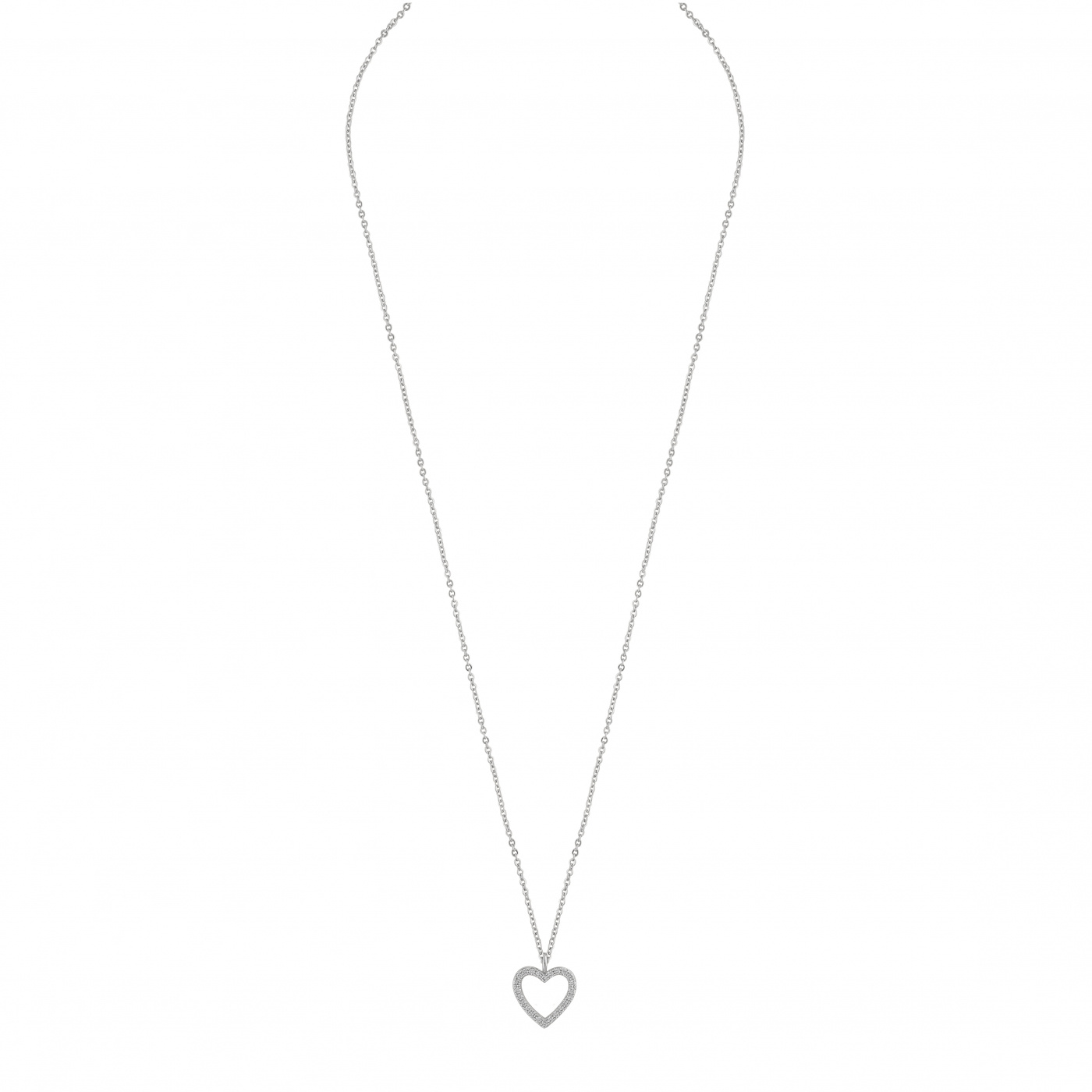 Valentina pendant Necklaces 42 Silver