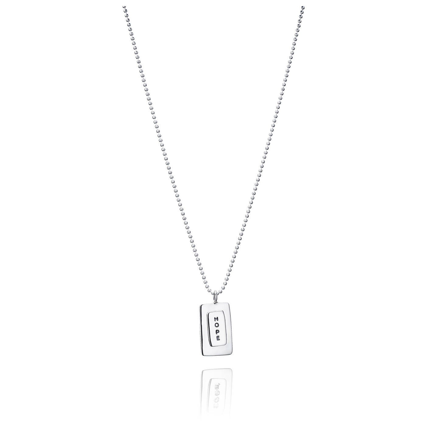 Hope Pendant Silver 50cm