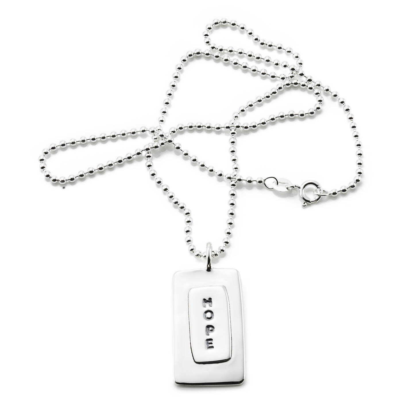Hope Pendant Silver