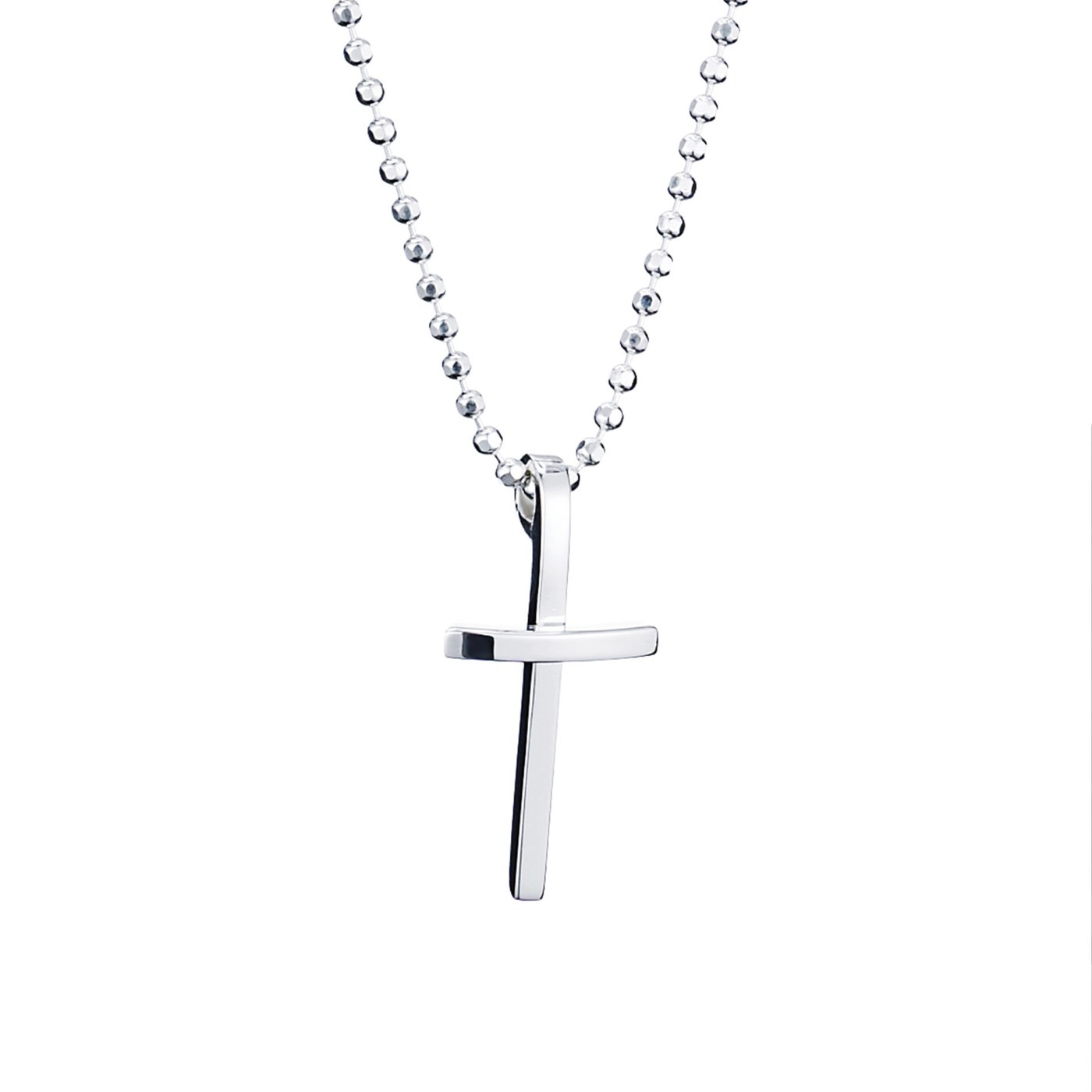 Little Thin Cross Pendant Silver