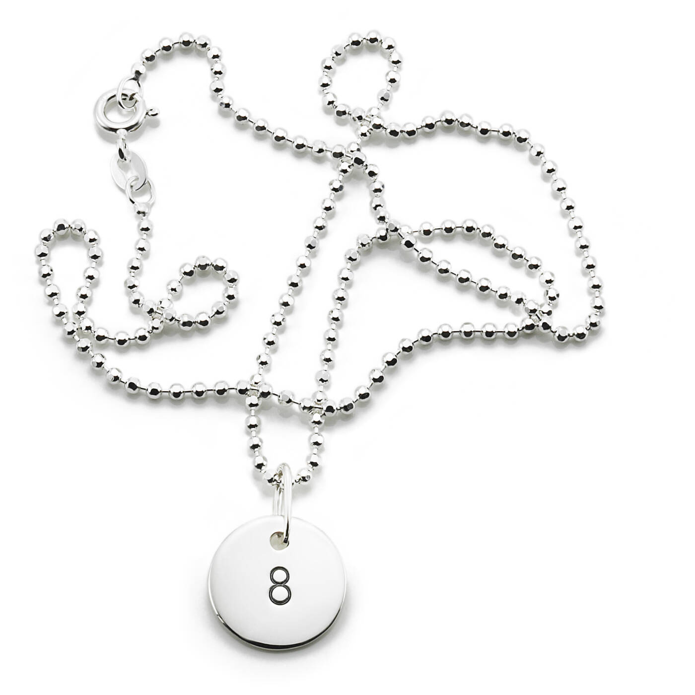 Baby Luck Pendant Silver