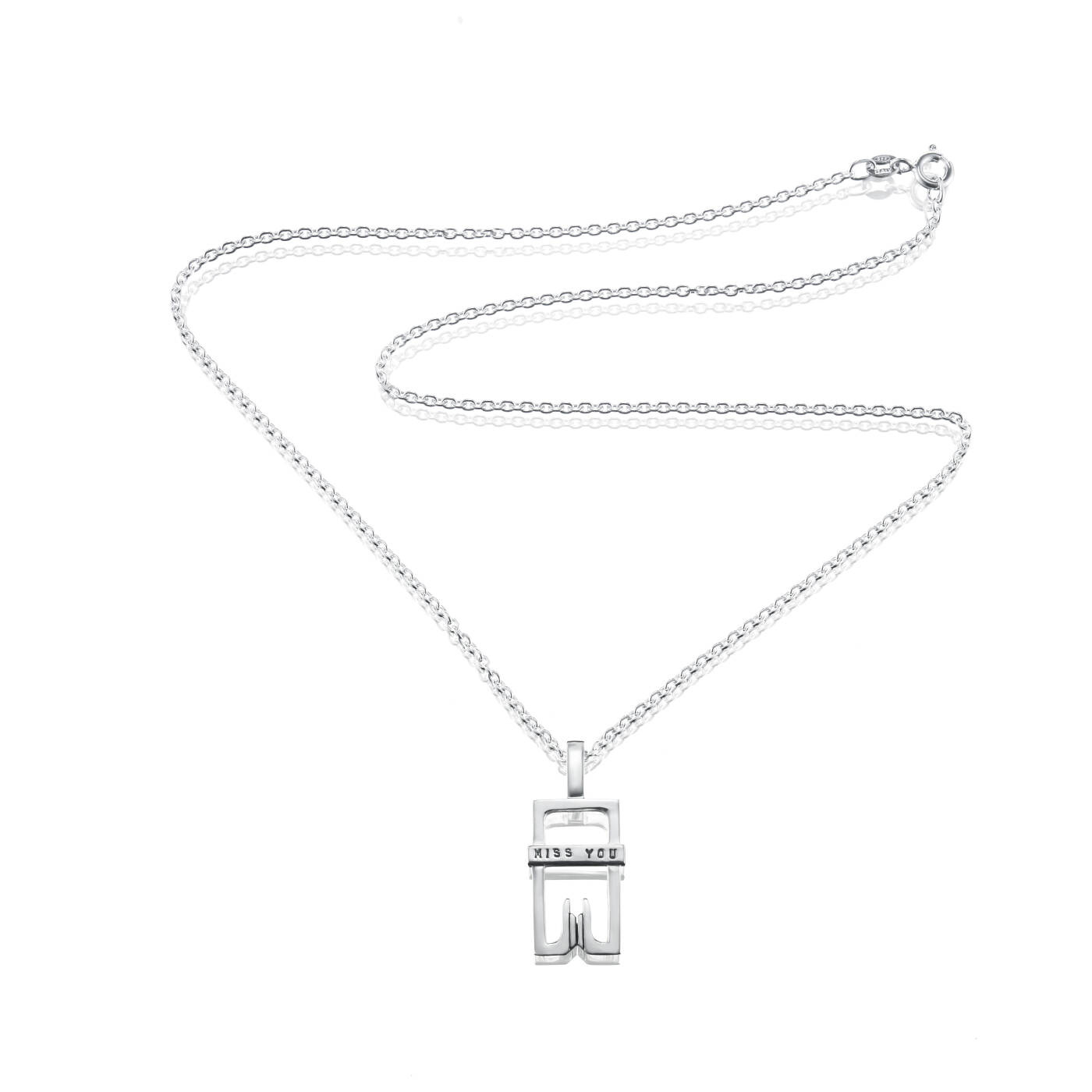 Little Miss You Pendant Silver