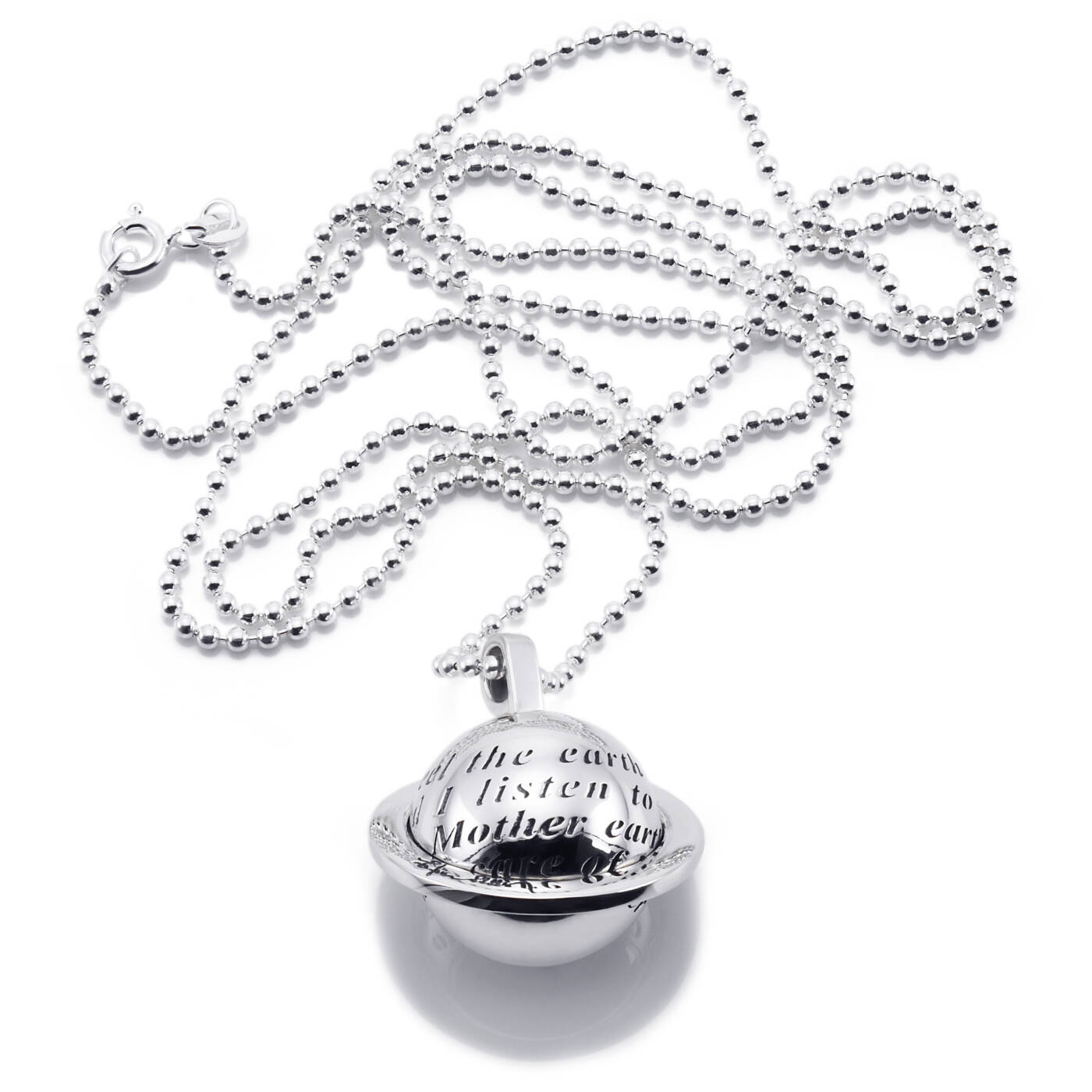 Mother Earth Pendant Silver