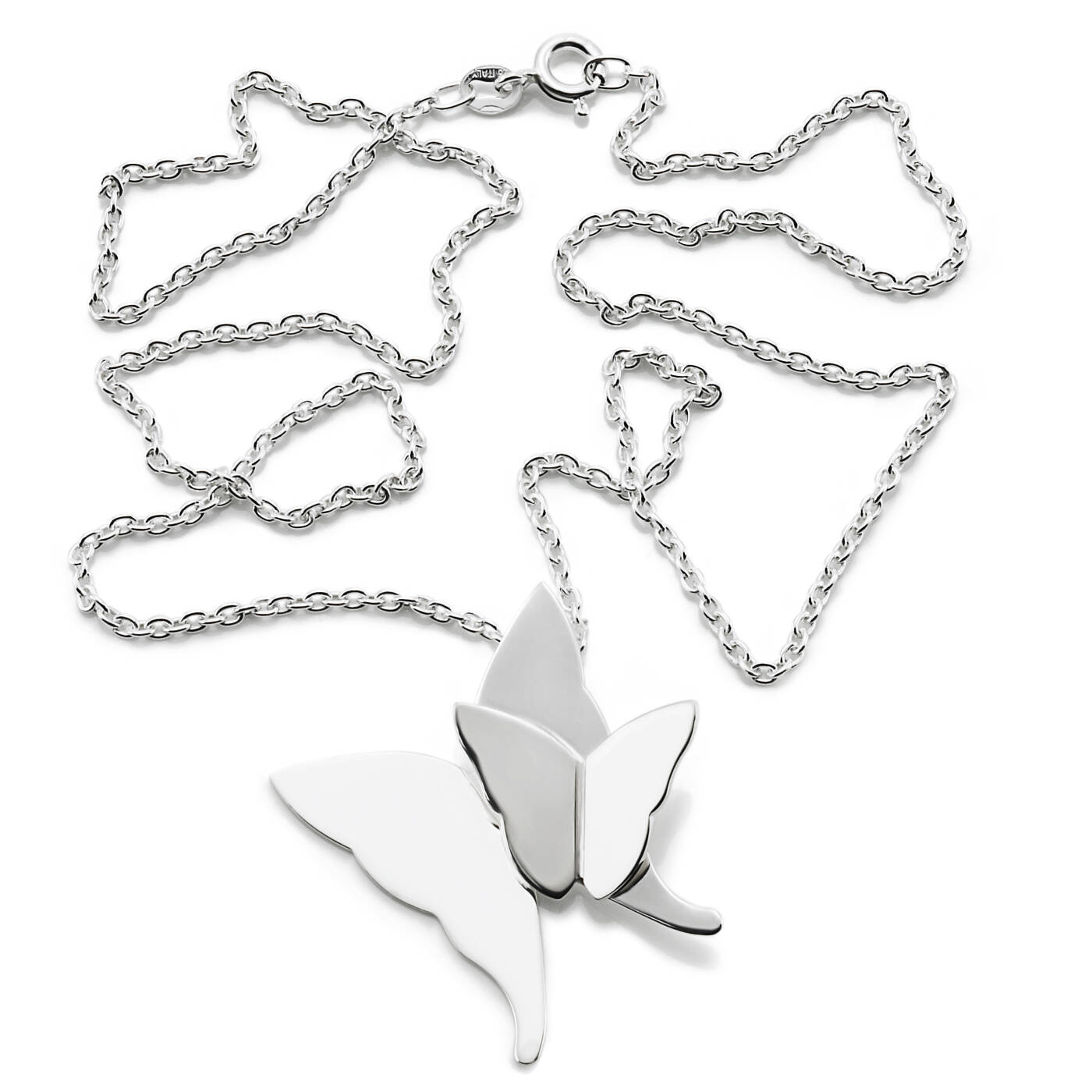 Miss Butterfly Pendant Silver