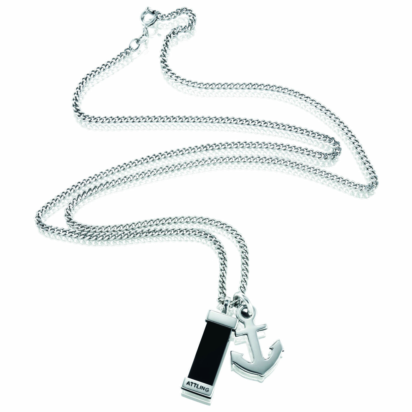 Freedom & Fortune Pendant Silver