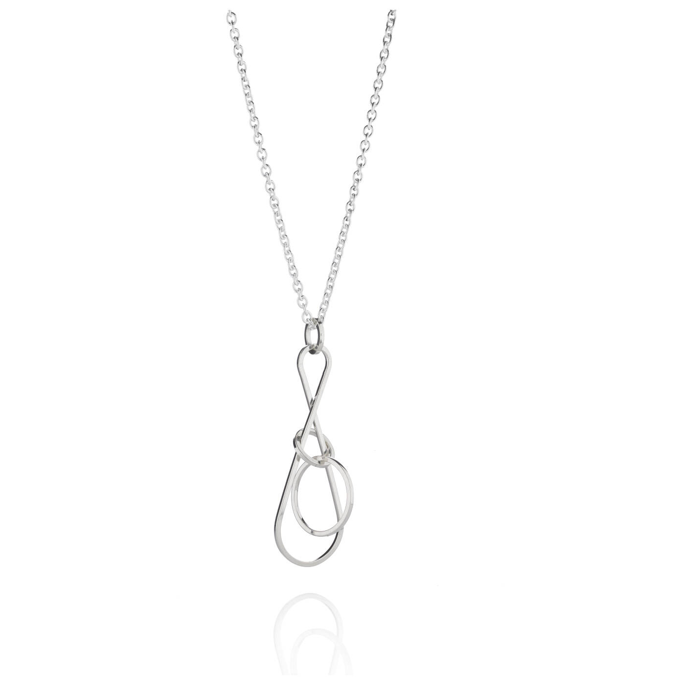 Loopiloop Pendant Silver