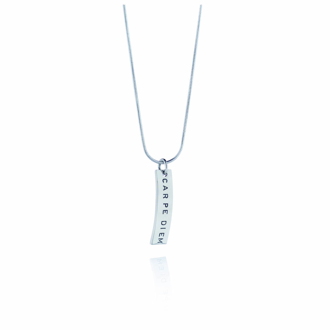Carpe Diem Pendant Silver