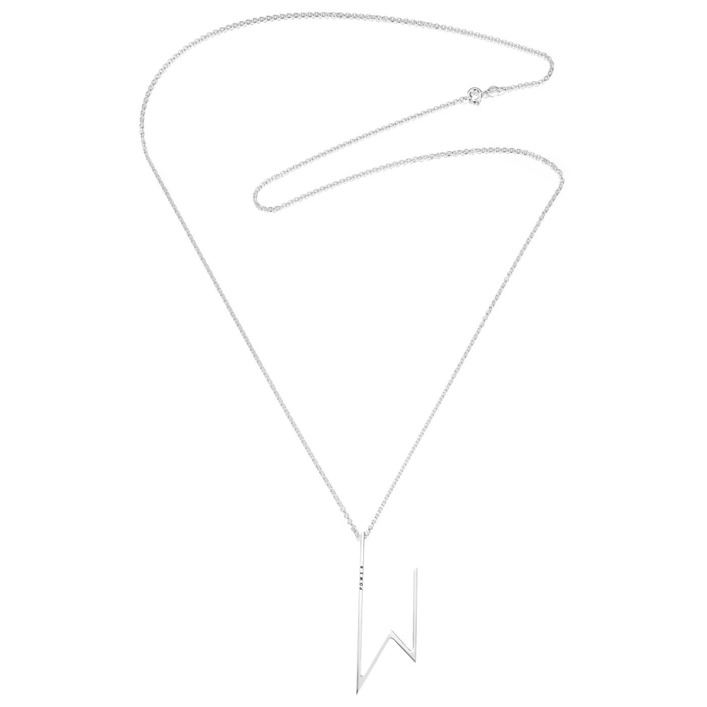 Women Power Pendant Silver