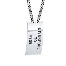 Ticket To Ride Necklaces Silver