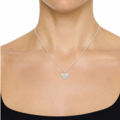 A Piece Of My Heart Pendant Silver A Piece Of My Heart Pendant Silver