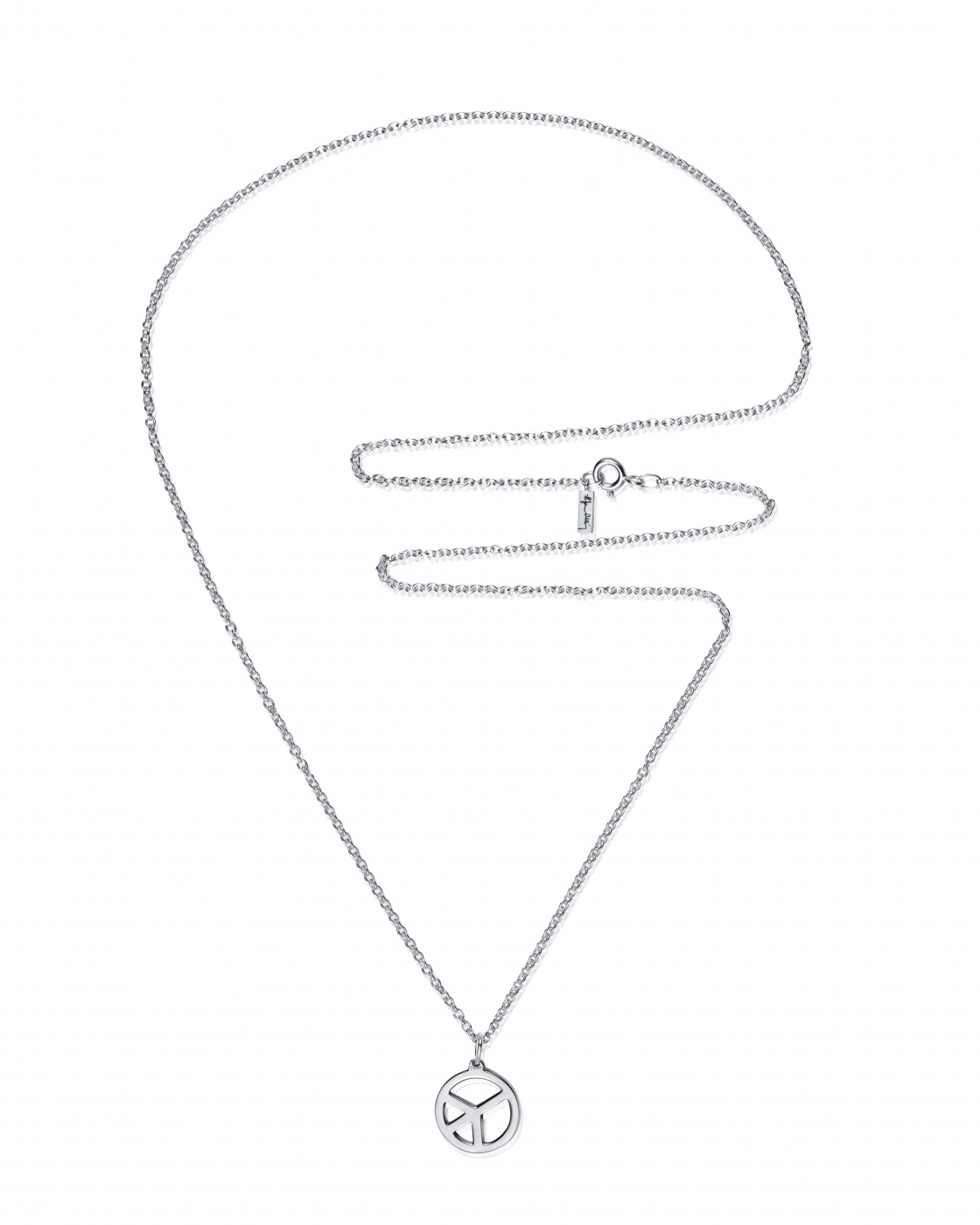 New Peace Pendant Silver