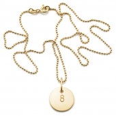 Baby Luck Pendant Gold