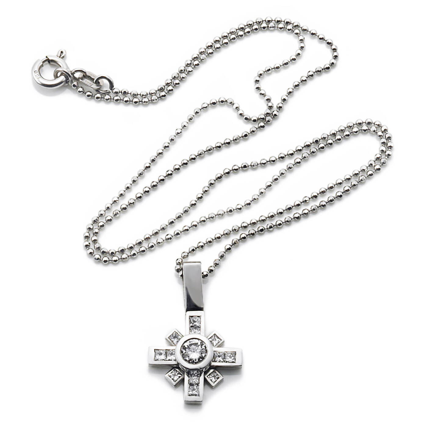 Little Miss Pretty Pendant White gold