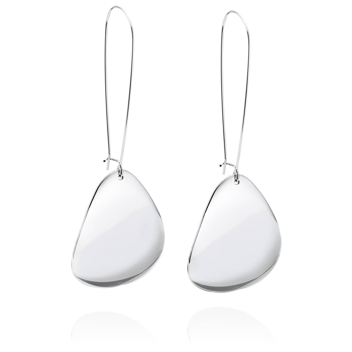 Rose Petal Earring Silver