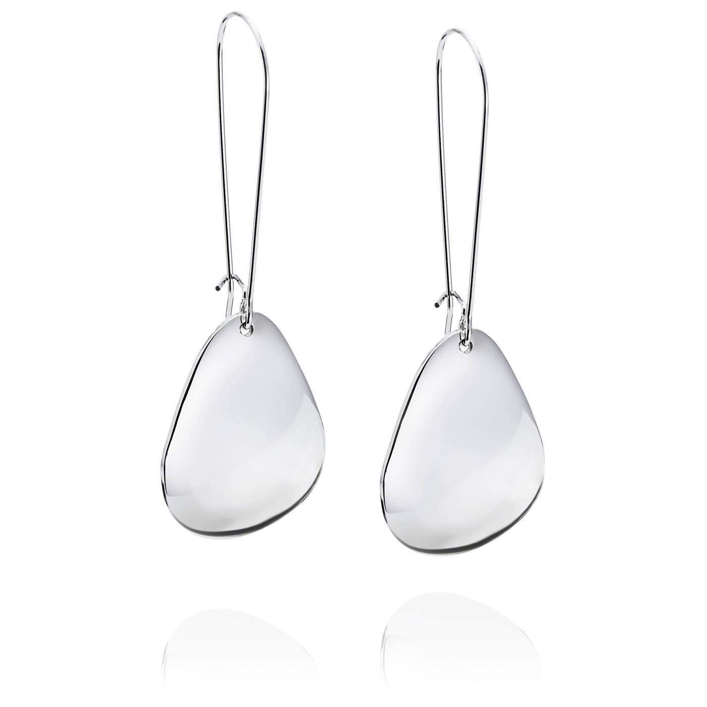 Little Rose Petal Earring Silver