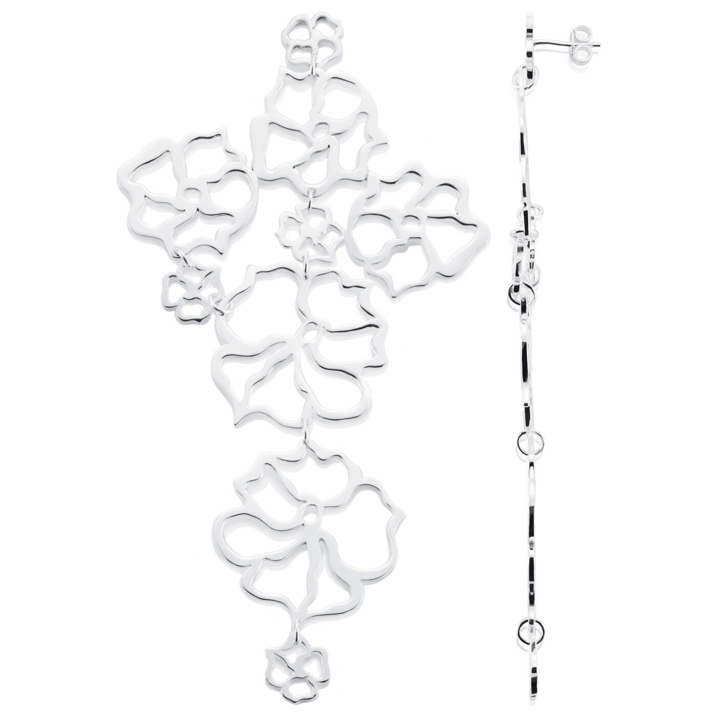 Garden Of Eden Earring Silver