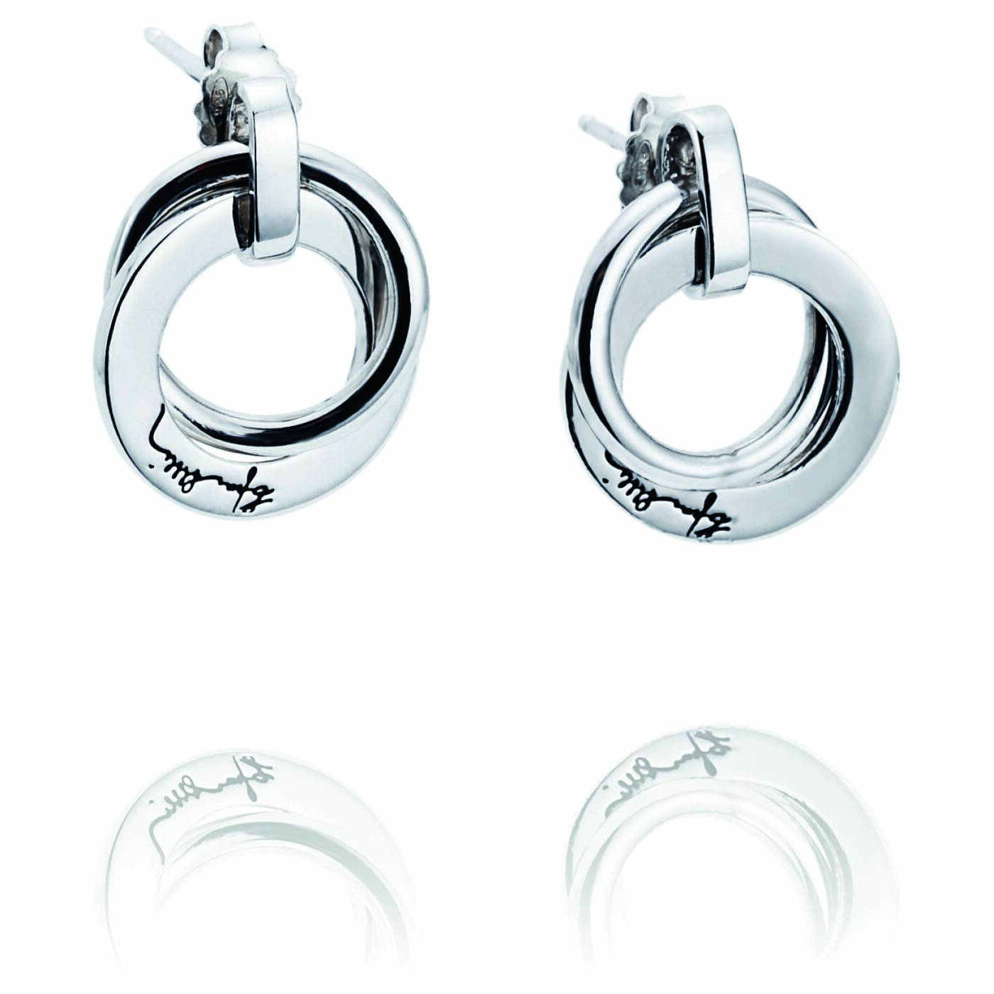 Twosome Earring Silver