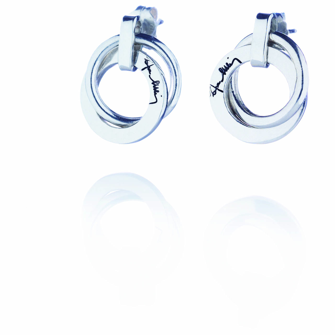 Twosome Earring Silver