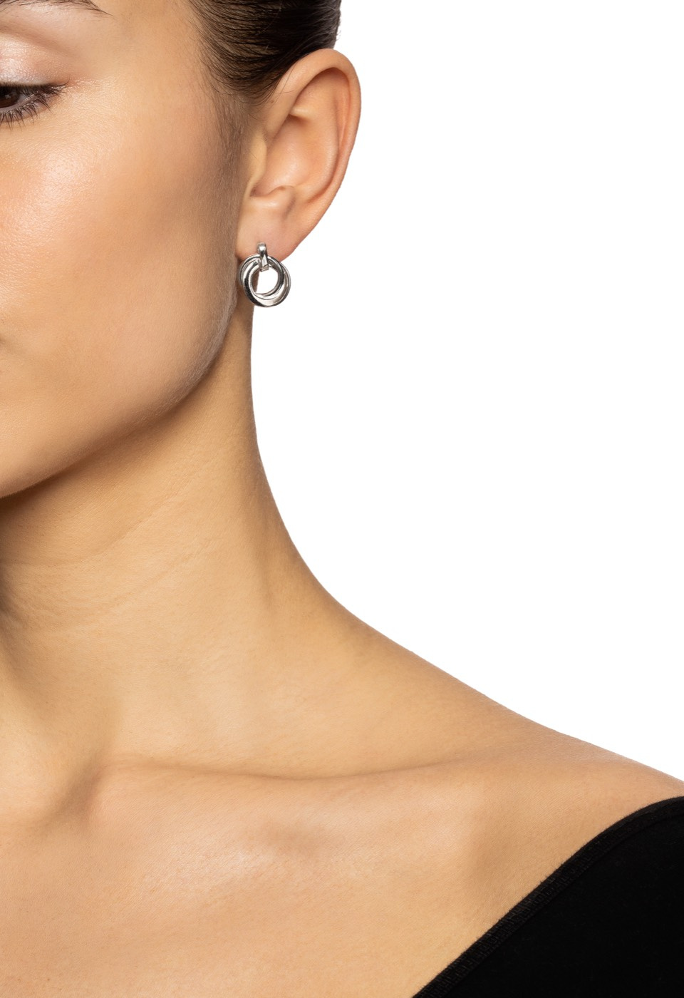 Twosome Earring Silver