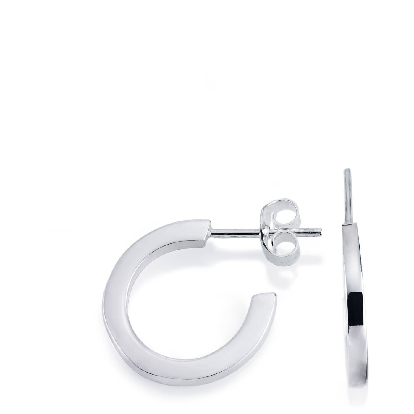 Little Hoops Earring Silver