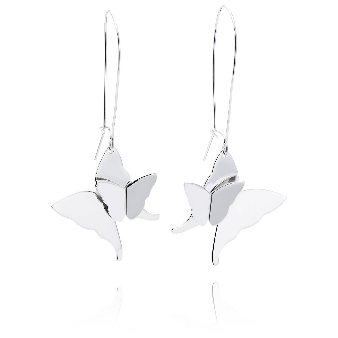 Miss Butterfly Earring Silver