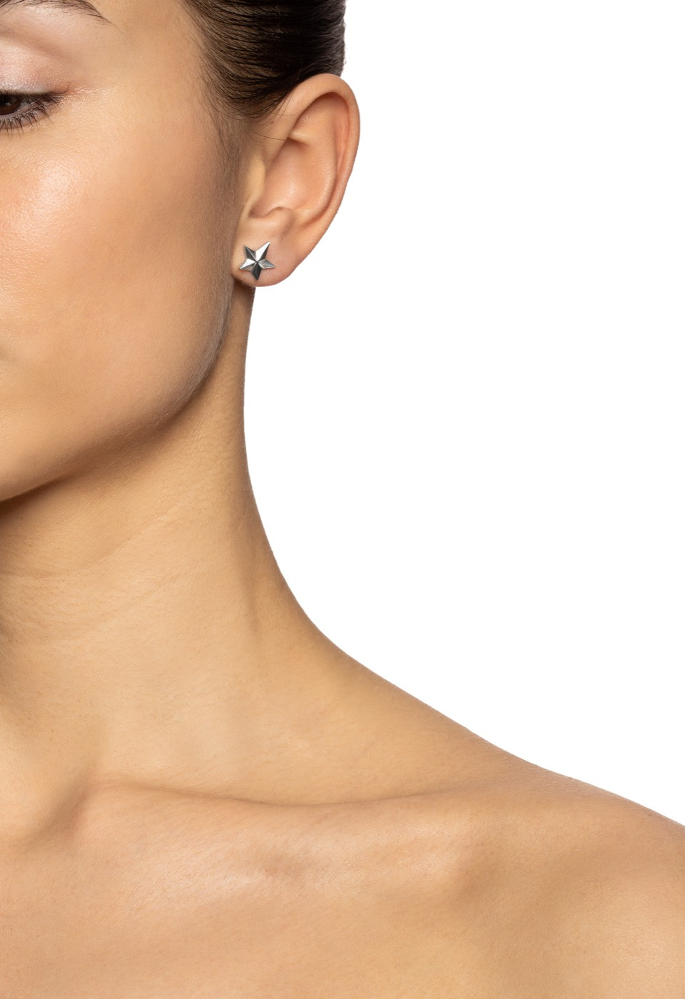 Catch A Falling Star Earring Silver