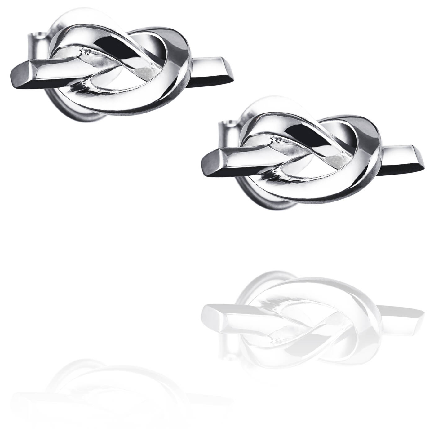 Love Knot Earring Silver