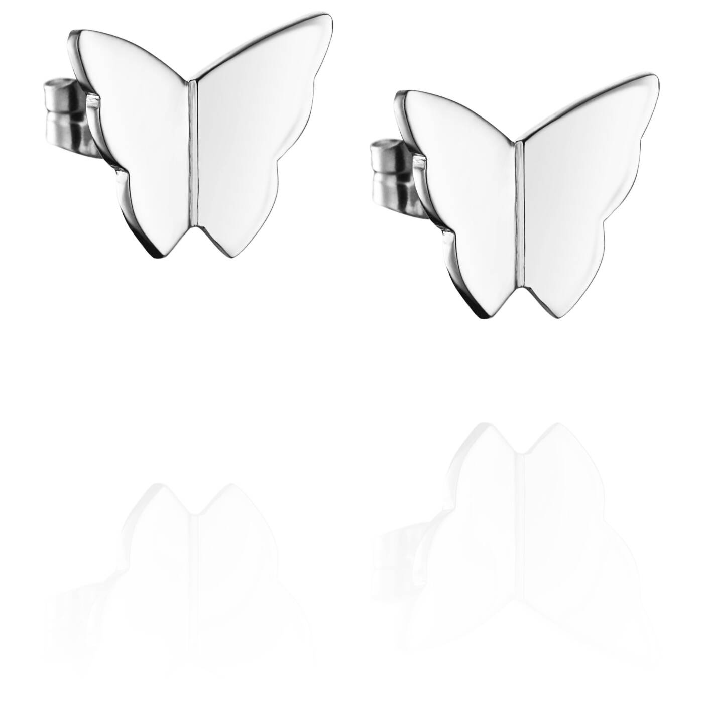 Little Miss Butterfly Earring Silver