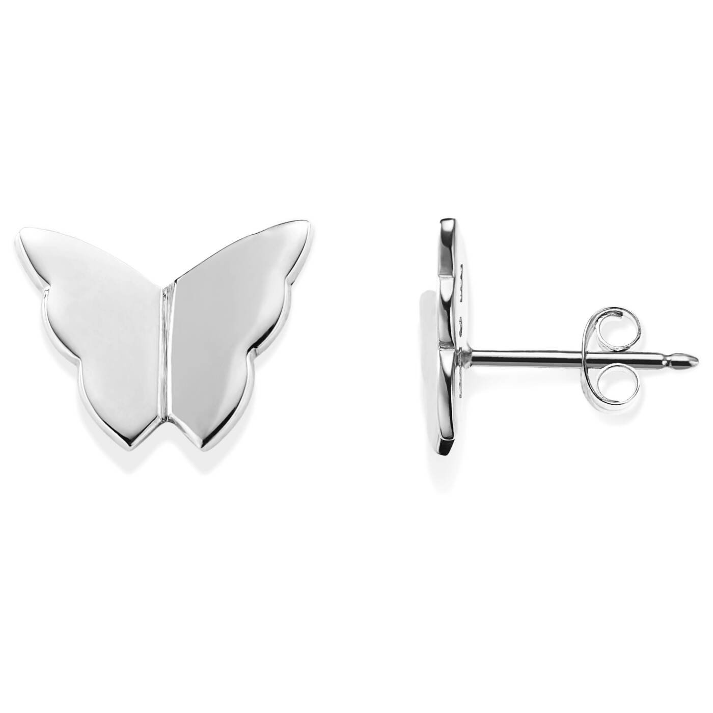 Little Miss Butterfly Earring Silver