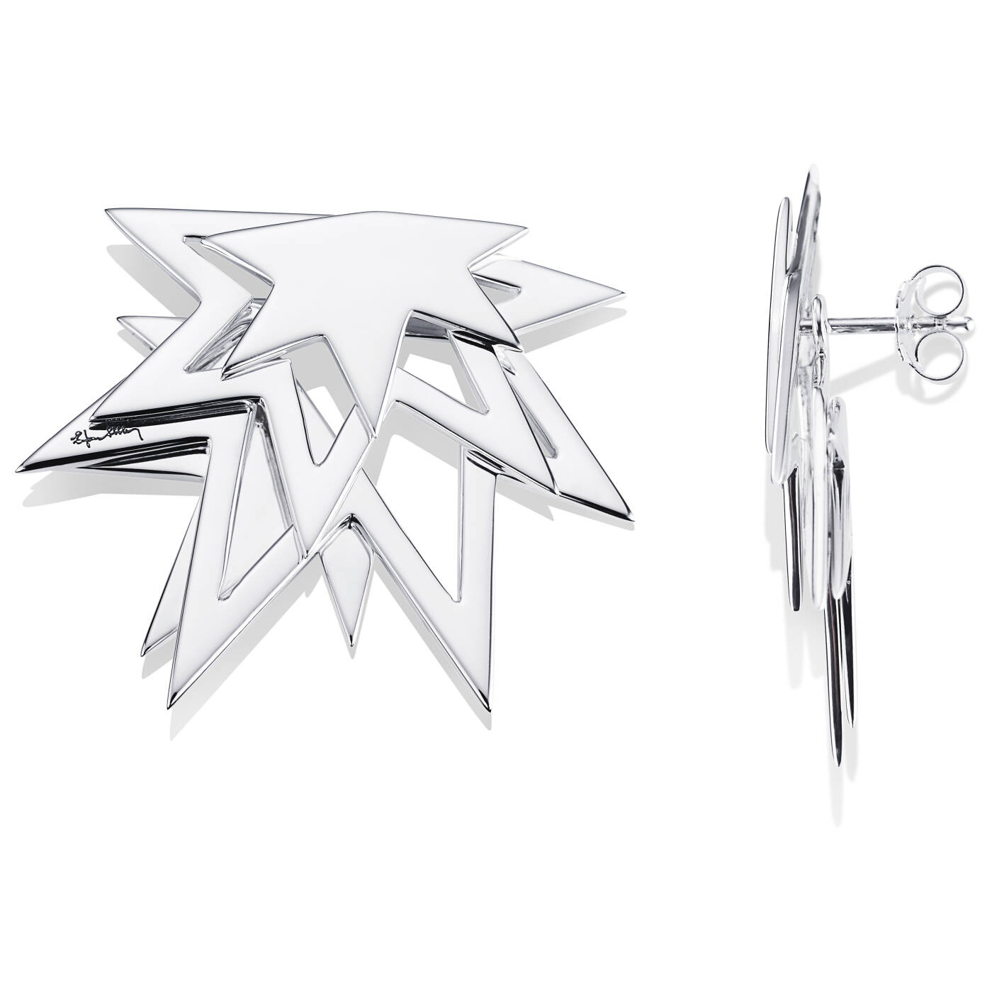 Ziggy Earring Silver