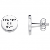 Mini Pencez De Moy Earring Silver