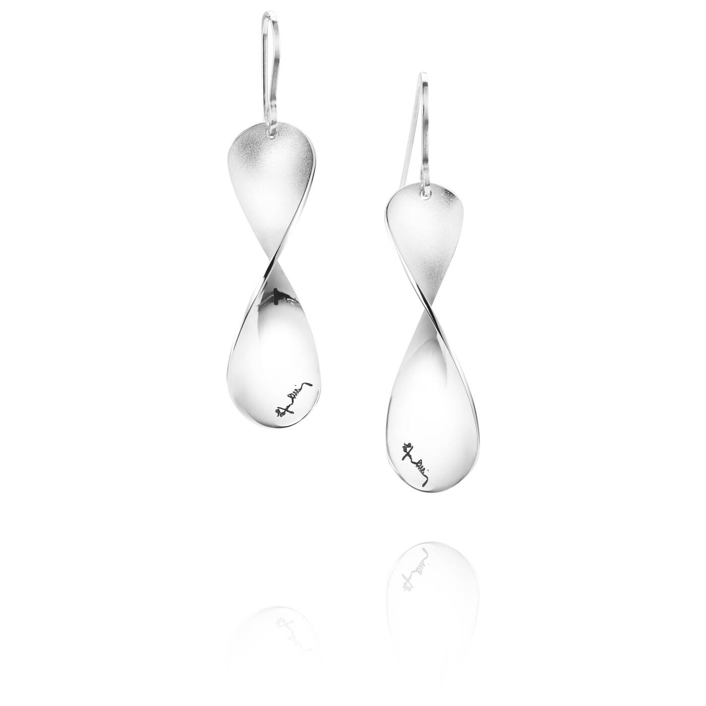 Blades Earring Silver