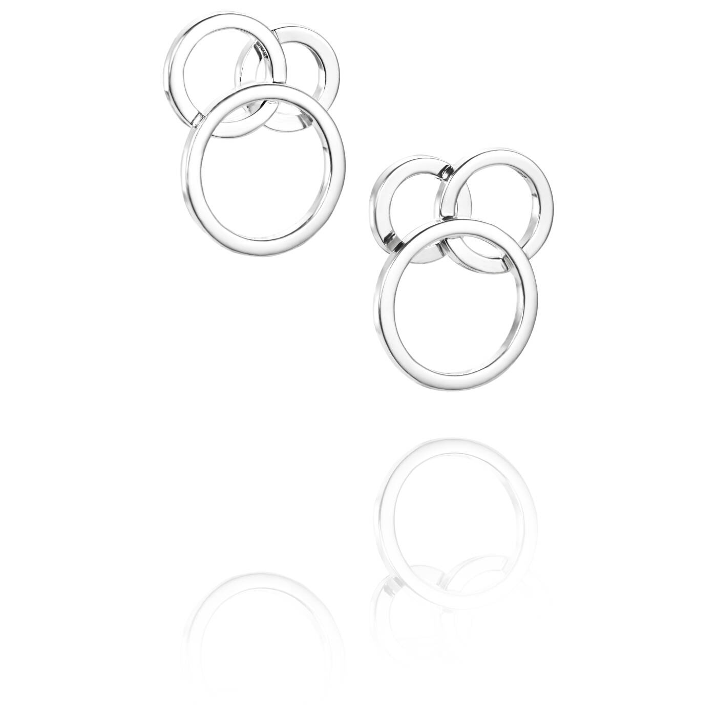 Bubbles Earring Silver