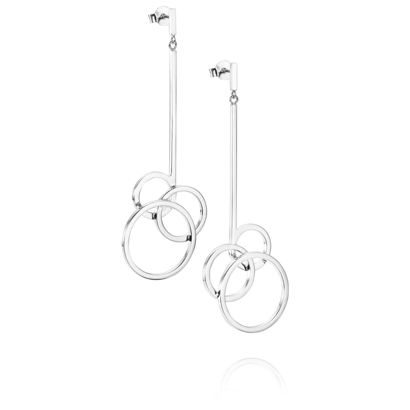 Bubbles Earring Silver