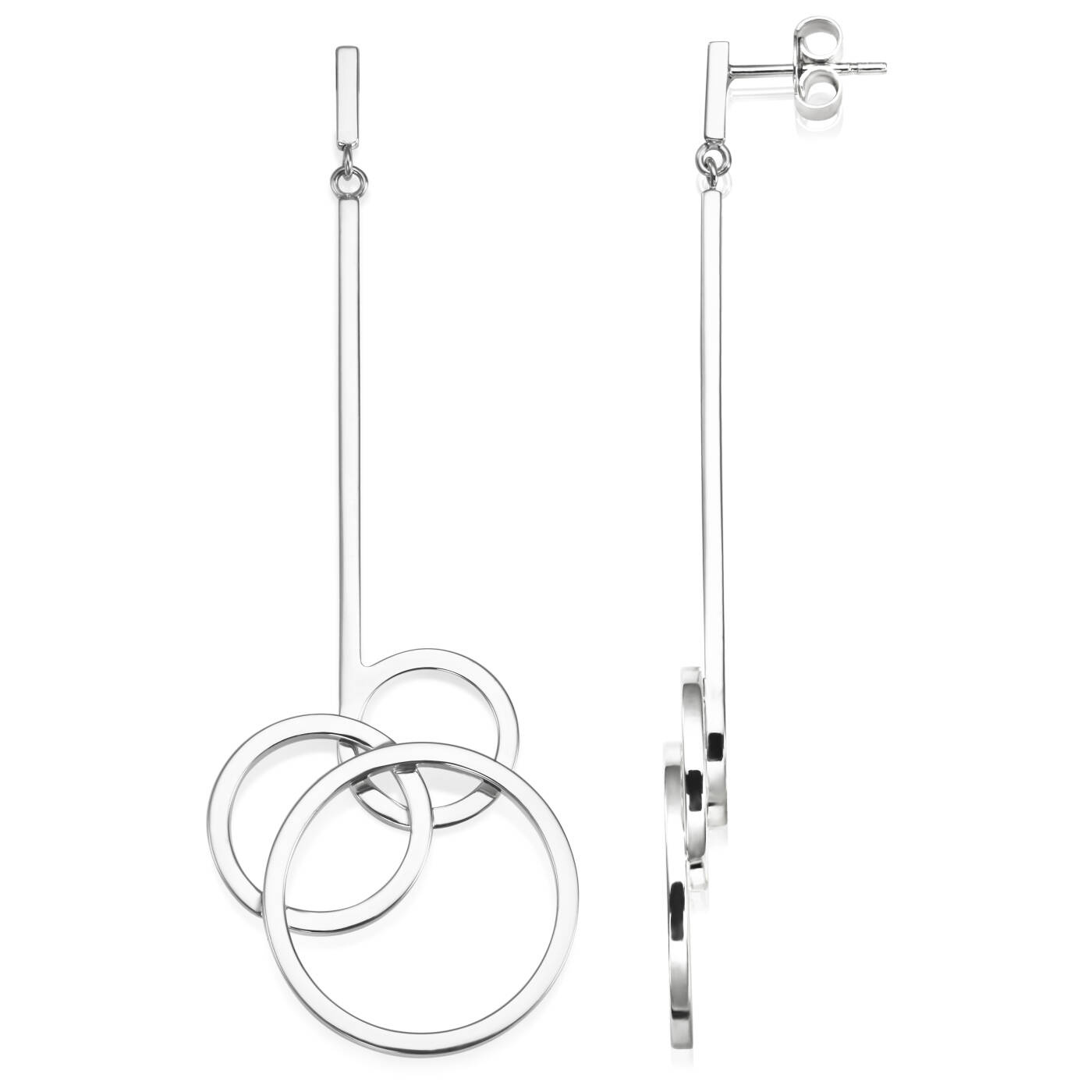 Bubbles Earring Silver