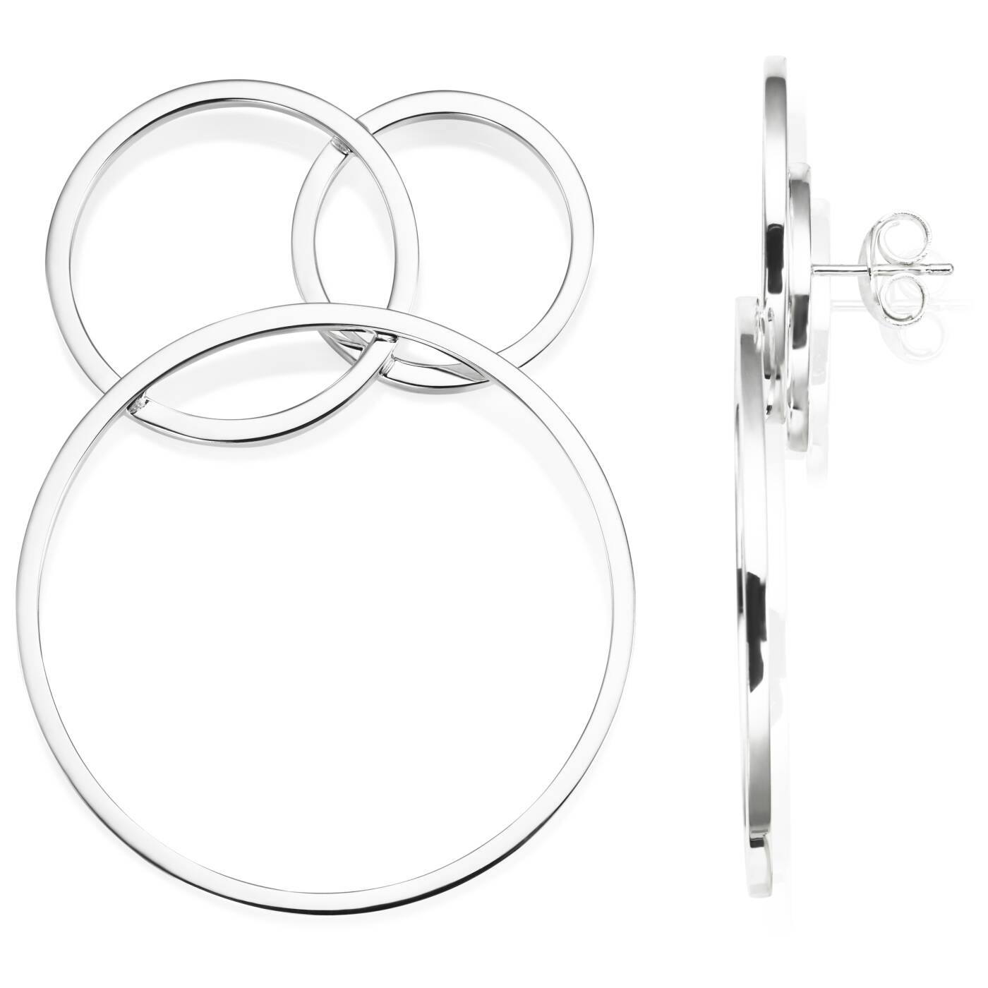 Big Bubbles Earring Silver