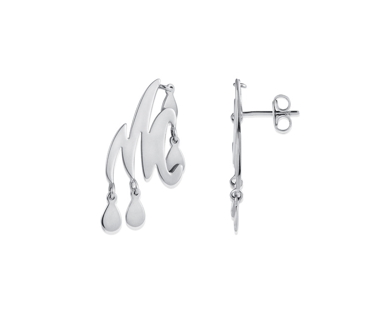 Wave Earring Silver