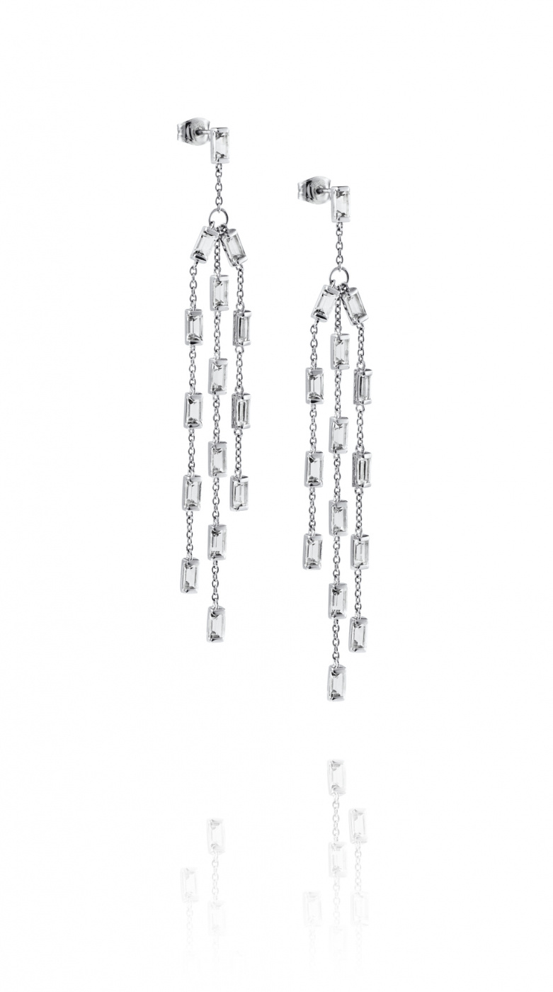 A Clear Dream Splash Earring Silver