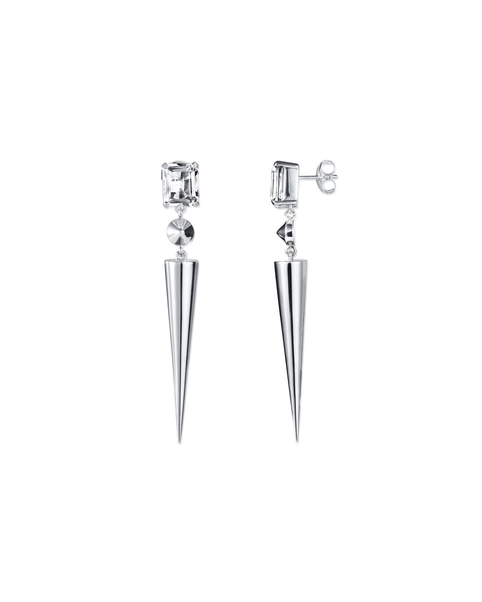 Super Spike Earring Silver