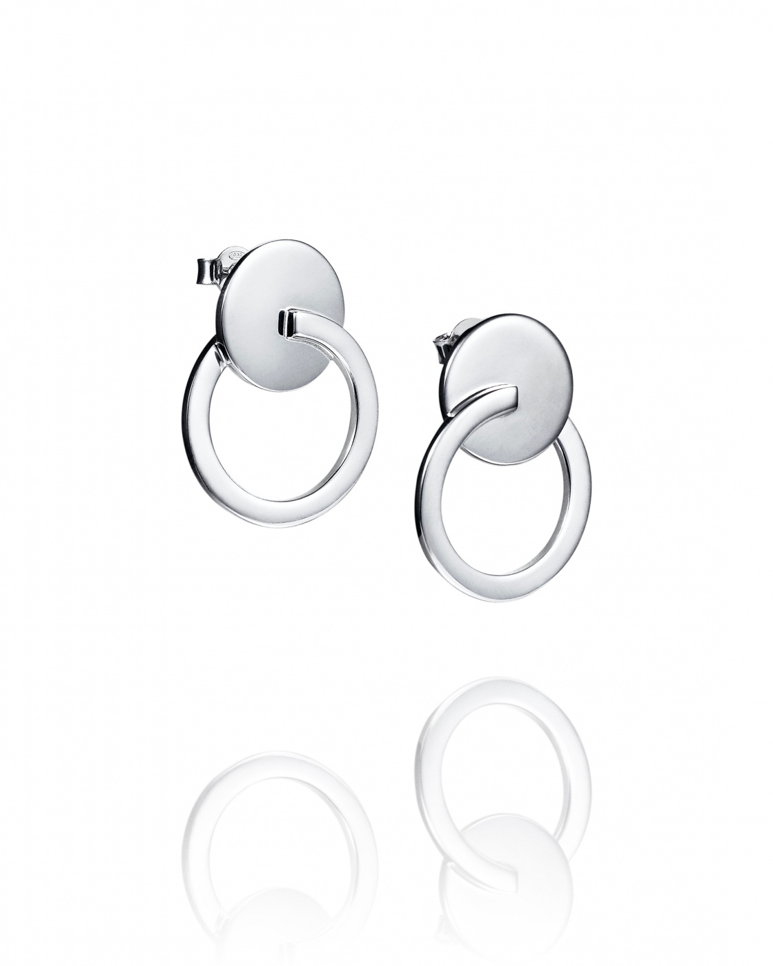 Tubular bell Ear Silver