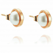 Day Pearl Earring Gold