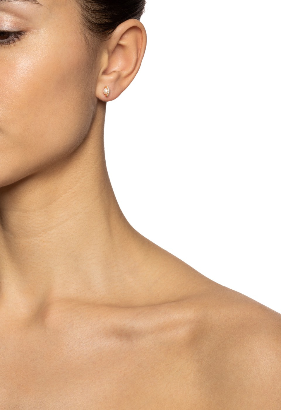 Little Day Pearl & Stars Earring Gold