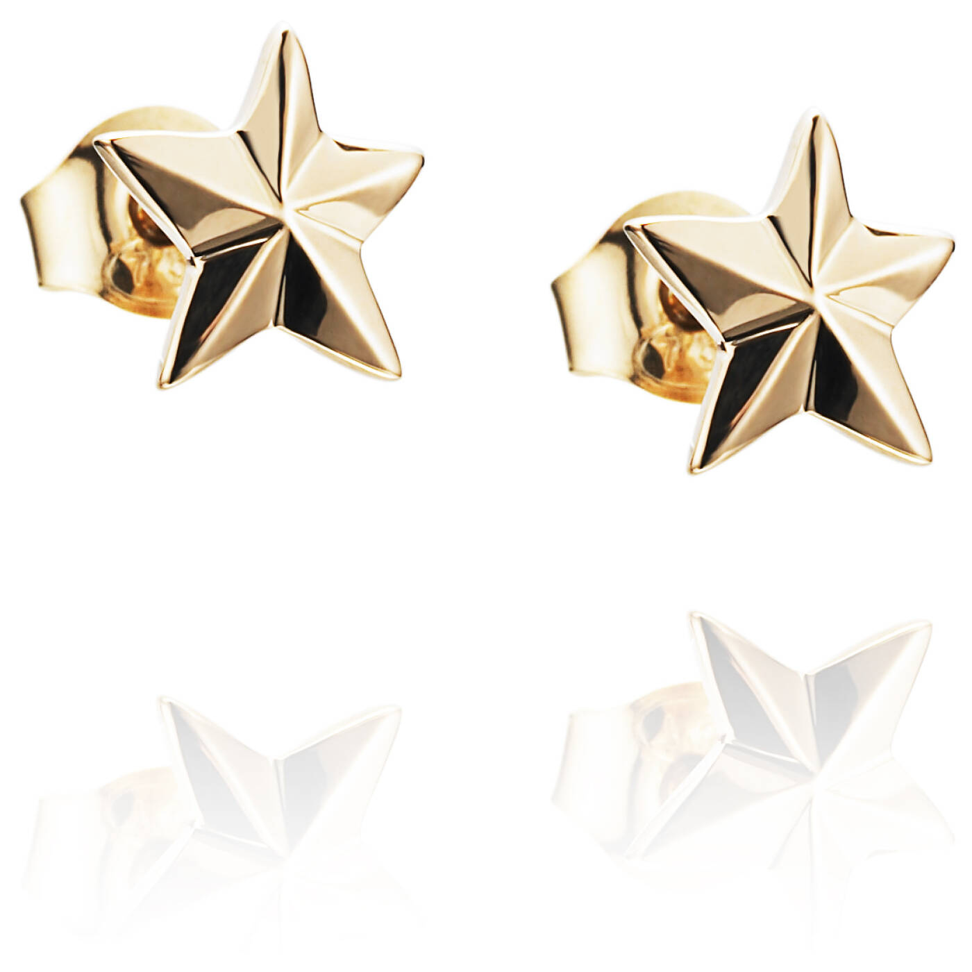 Catch A Falling Star Earring Gold